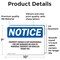 Signmission Property Owner Is Not Responsible For Any, 10 in W x Rectangle, Vinyl Decal OS-2PACK-NS-D-710-L-17900 - alternate 3